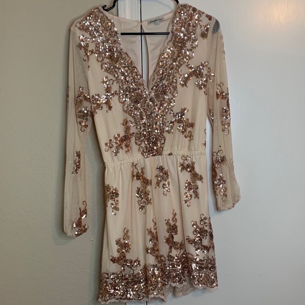 Sequin romper